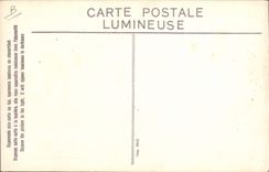 Vintage Postcard Fantasy Illustrator luminous postcard!