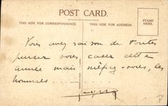 Vintage Postcard Fantasy Illustrator Right Children