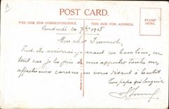 Vintage Postcard Fantasy Illustrator Right Chimney sweeper Militaria Children