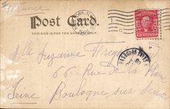 Vintage Postcard Fantasy Illustrator Last day of summer