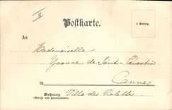 Postal Felix Mandelssohn Bartholdy