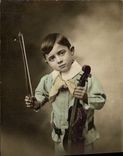 CPA Enfant Violon 