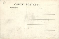 Postal Castillo del Fangs famoso del compositor de música Vincent de Indy