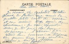 Vintage Postcard Pig Pig (chart toilee)