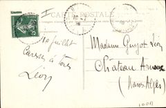 CPA Militaria Chasseurs alpins Collet de mollard sur les Cions et la Tete de Nigaud