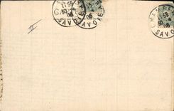 CPA Militaria Chasseurs alpins Col de la Grande Casse