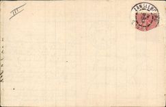 Postal Militaria Cazadores alpestres Cuello del Vanoise Monumento alumno tiene la memoria del teniente Porcher y del ayudante Rozier víctimas de una caída tiene la Gran Fractura