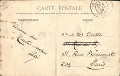 Vintage Postcard Militaria Alpine hunters a kitchen