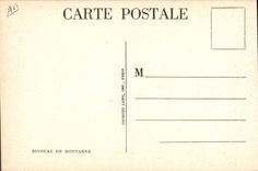 Vintage Postcard Militaria Alpine hunters Bivouac in mountain