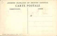 CPA Militaria Secours National 