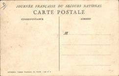 CPA Militaria Secours National 