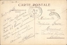 CPA Militaria La France le soldat du Christ 