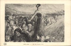 CPA Militaria Marianne On ne passe pas 