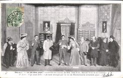 CPA Theatre Dejazet Ou est donc Papa ? 