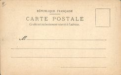 Vintage Postcard Theater the billet Mars Keroul Turned Berny With the hotel of the gold Horse