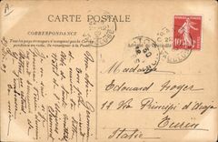 Ancient Vintage Postcard Theater of Citharis Orange 1st Act