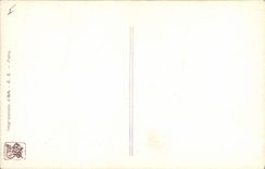 Vintage Postcard Perron the vine Living rooms of Paris