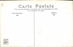 Vintage Postcard Living room of 1908 Dignity Perron