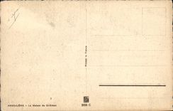 Vintage Postcard Fantasy Angouleme Illustrator the house of St Simon