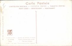 Vintage Postcard Fantasy Illustrator Jean Styka Tolstoi the man of the truth