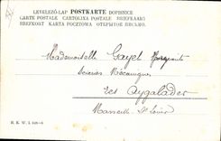 Vintage Postcard Fantaisie Illustrator Child Windmill Chat Kitten Holland Cats