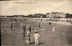 CPA Chatelaillon La plage Croquet Tennis 