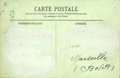 Vintage Postcard On the beach a departure of sailing ships Boats