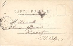 Vintage Postcard Child part of ball