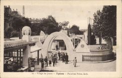 Vintage Postcard Village of the Toytown toys