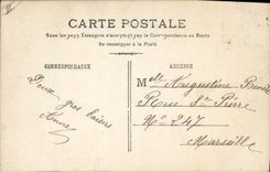 Vintage Postcard Children Hoop