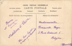 CPA Jeux d'enfants Le ballon 