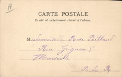 Vintage Postcard Child Little devil