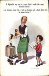 Vintage Postcard Fantasy Illustrator Donald Mc Gill Child Shoes