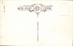 Vintage Postcard Fantaisie Illustrator strong Woman has the beach