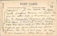 Vintage Postcard Fantasy Illustrator Edindurgh Militaria