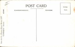 Vintage Postcard Fantaisie Illustrator I coils me