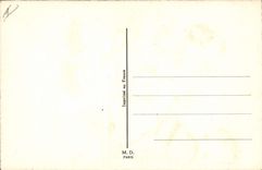 Vintage Postcard Automobile Fantasy Illustrator Children Excursion