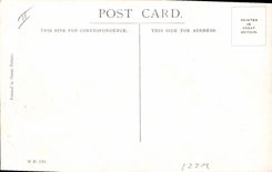 Vintage Postcard Fantaisie Illustrator Nobody likes me Militaria