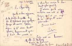 CPA Femme Musique 