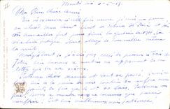 Postal Salones de París Gelhay Preludio Clavicordio