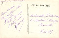 Postal Mujer Clavicordio