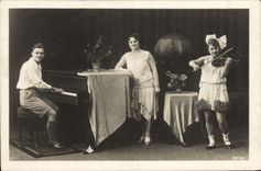 TARJETA FOTO Piano Violín