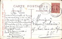 Postal Cerdo Cerdo Cocinero