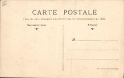 CPA Cochon Porc Legende de Saint Saulge Le tacot Train 