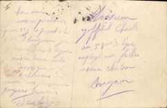 CPA Militaria Chasseurs Alpins 