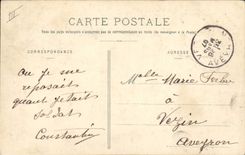 Vintage Postcard Militaria Alpine hunters Collars of Veis