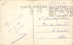 CPA Militaria Chasseurs Alpins sur un glacier