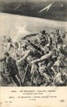 Vintage Postcard Militaria In Belgium English Infantry tracing a road
