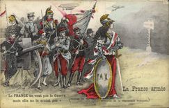 CPA Militaria La France armee Paroles de Raymond Poincare