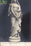 Vintage Postcard Paris Museum of Luxembourg Eugene Delaplanche the virgin with the Lily